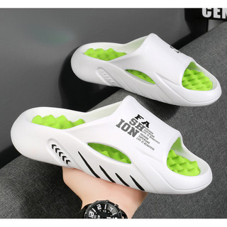 Dép lê nam mùa hè đi ra ngoài sành điệu thể thao đi bộ cảm giác chống trơn trượt chống mùi hôi đi biển Ngoài Trời Size Lớn Dép lê