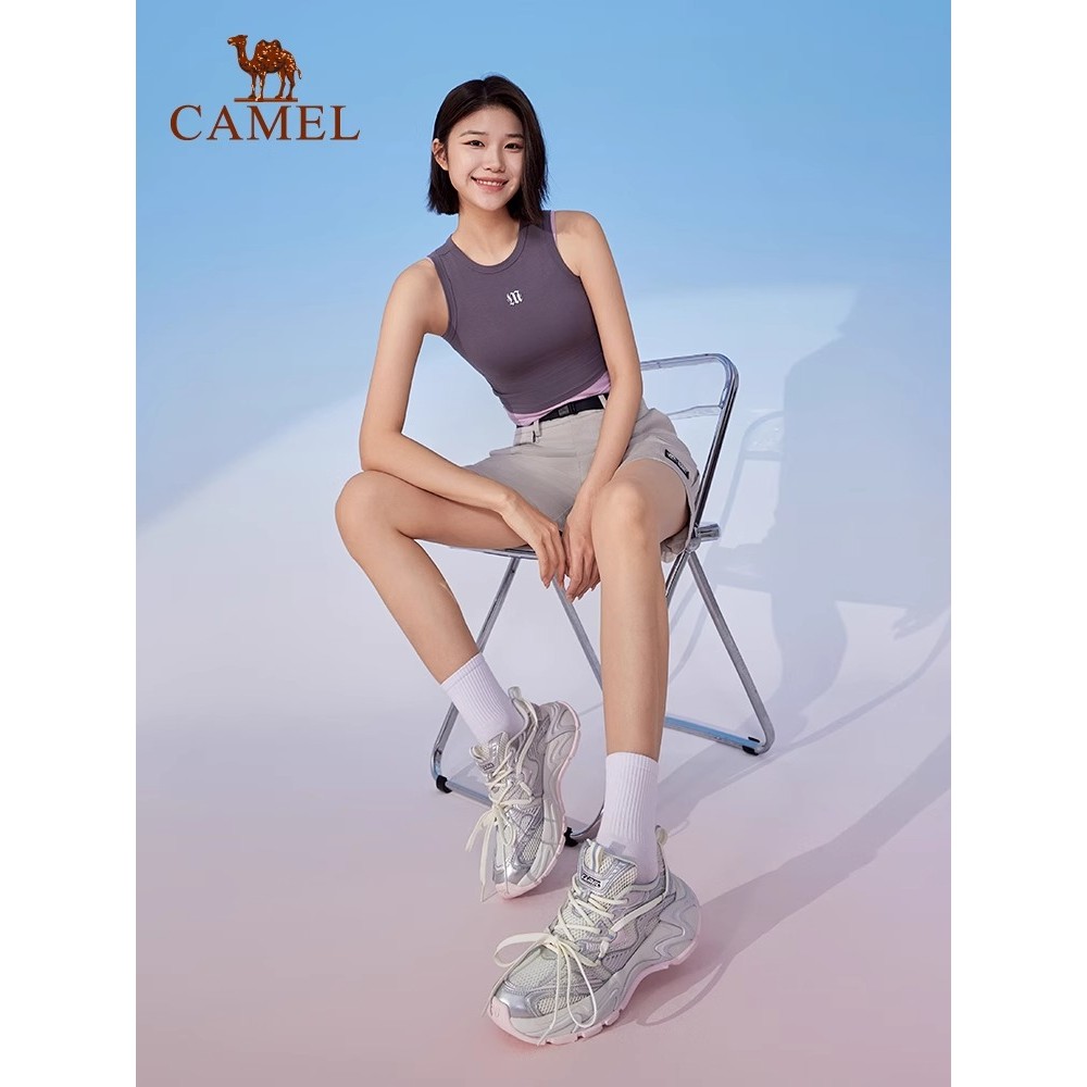 Ảnh CAMEL CROWN Giày Thể Thao Ngoài Trời Nam Nữ Đáy Dày Thoáng Khí Giảm Sốc Giày Chạy Bộ Thông Thường 2