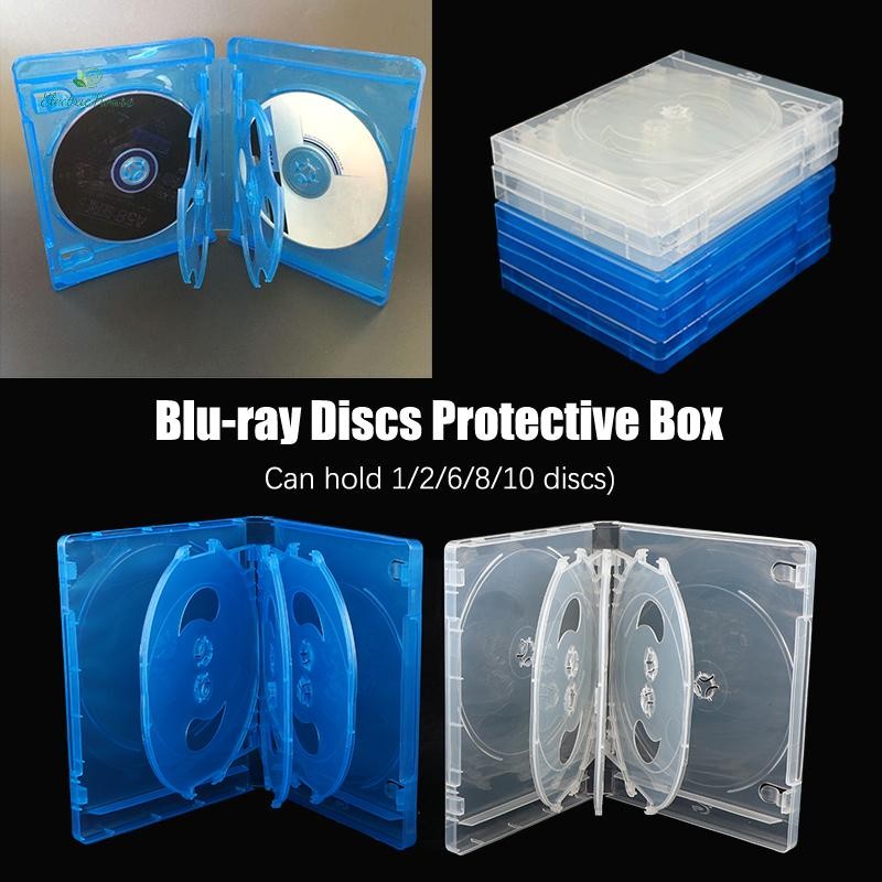 [Nhà Điện] Hộp CD Hộp Bảo Quản CD 1Pc Blu-ray Thay Thế Trò Chơi Hộp Bảo Vệ Cho CD DVD Đĩa Giá Đỡ Bảo Quản Hộp mới