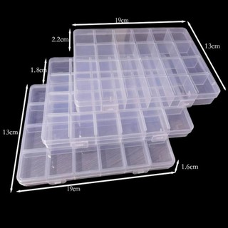 [savemoneyeveryday] 24 Khe Cắm Hộp Bảo Quản Decal Móng Tay Phụ Kiện Nghệ Thuật Hộp Bảo Quản Lưới Có Thể Tháo Rời Móng Tay Nghệ Thuật Kim Cương Giả Hộp Trang Sức Phụ Kiện [vn]
