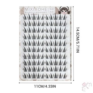 IOIIK Lông mi giả thực tế không cần keo 11-13mm Lông mi giả Wispy tự nhiên