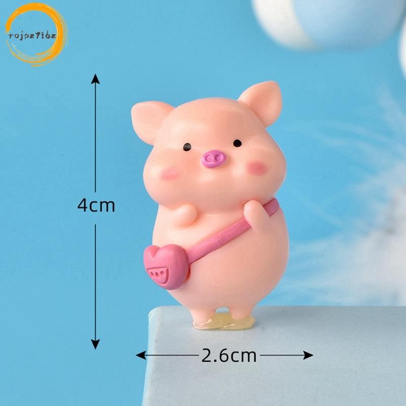 7 Con Heo Thu Nhỏ Các Bức Tượng Nhỏ Dễ Thương Hình Chú Heo Mô Hình Thu Nhỏ Phong Cảnh Phụ Kiện Vườn Cổ Tích Thu Nhỏ Trang Trí Phòng