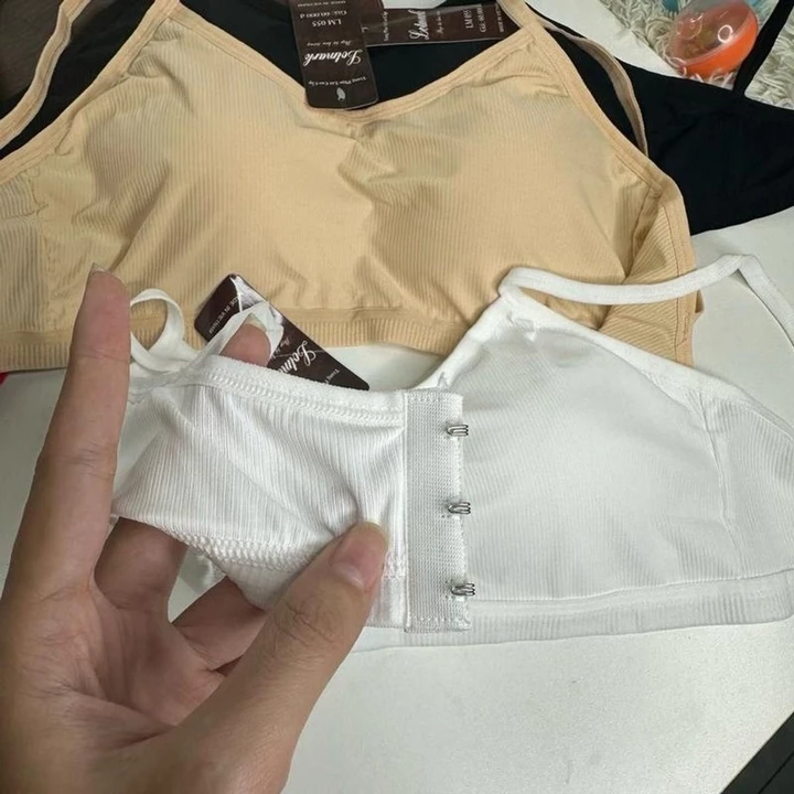 Bra055 - Combo 3 áo (hoặc 2 áo) bra móc cài có mút liền, áo bra cài sau.