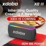 Loa Bluetooth Xdobo X8 III Công suất 60W Siêu Trầm Led RGB Bản nâng cấp của Xdobo X8 II X7 Wake 1983 Hero 1999 Nirvana — ảnh 4