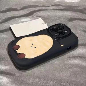 Ốp Điện Thoại Cặp Đôi Khoai Tây Dễ Thương Cho iPhone 17 16 15 14 13 12 11 Pro Max X Xr Xs Max 7 8 Plus SE2020