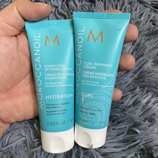 Kem định hình sóng xoăn Moroccanoil Curl Defining Cream 75ml ( New 2023 ) [ TN ]