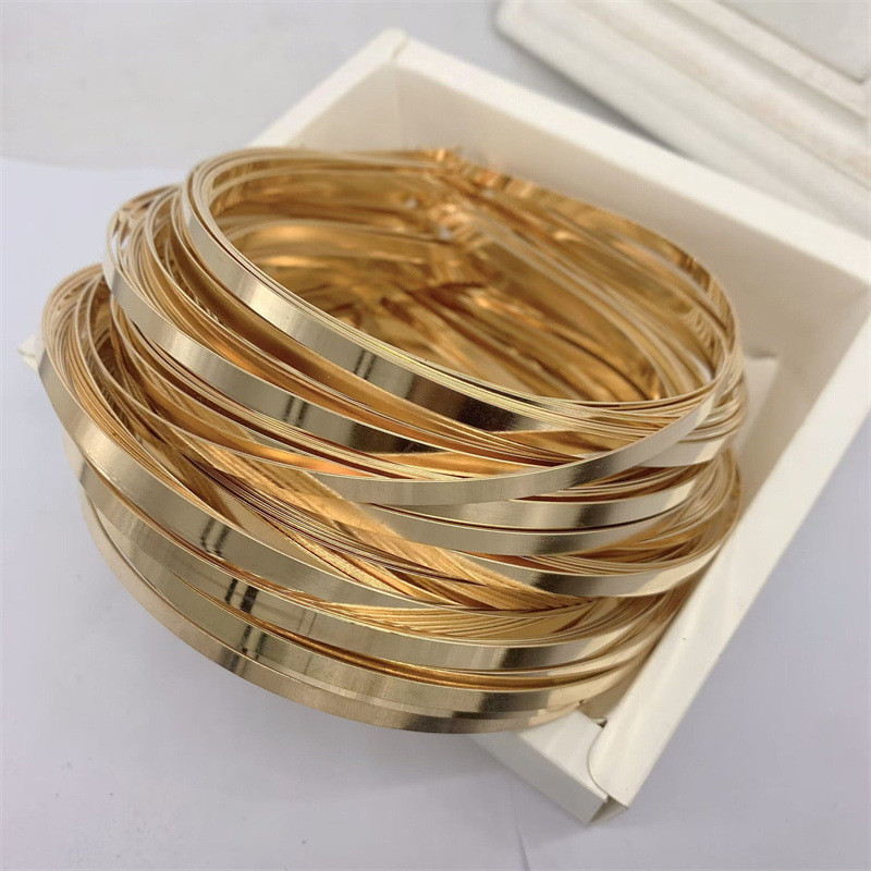 Mạ kim loại Công việc đang tiến hành DIY Handmade Băng đô Phụ kiện tóc Phụ kiện chất liệu
