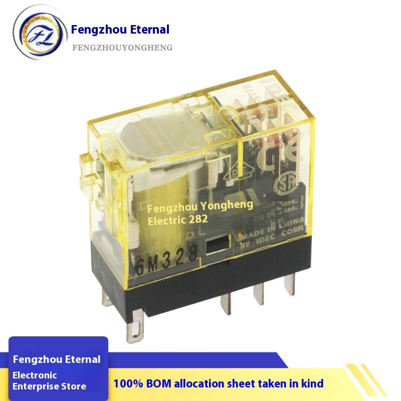 Idec Izumi RJ2S-CL-D48 Rơ Le Trung Cấp Hai Mở Hai Đóng RJ2S-CL DC48V ...