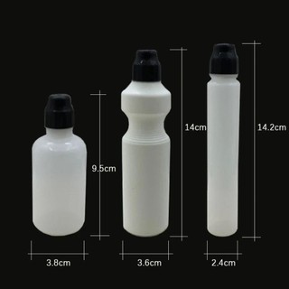 RISEDOT Graffiti sơn thùng, ống chảy nhựa đầu tròn, phụ kiện DIY chất lượng cao, thanh trống tái sử dụng