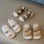 Sandal 2 quai dán thời trang hàng đẹp cho bé trai bé gái đế mềm êm chân chống trơn trượt sz17-26