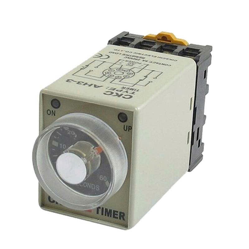 TIMER CKC, RƠLE - RELAY THỜI GIAN TẶNG KÈM ĐẾ | Shopee Việt Nam