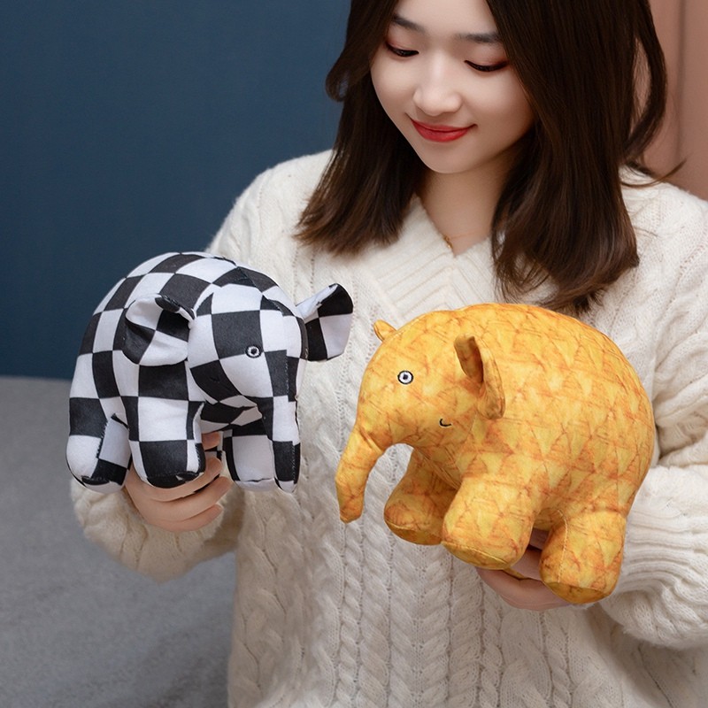 Rytanda Voi Sang Trọng Đồ Chơi Dễ Thương Emma Voi Weber Mô Phỏng Búp Bê Mềm Động Vật Móc Khóa Trẻ Em Bạn Gái Quà Tặng Sinh Nhật Trang Trí Nhà Cửa Quà Tặng Giáng Sinh