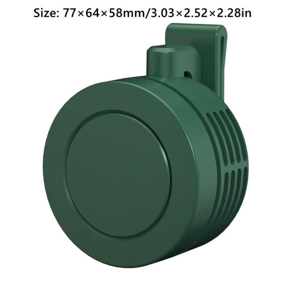 Quạt thắt lưng treo HOBBYIN, Quạt điện không cánh Mini im lặng 3 tốc độ đeo được, Quạt bỏ túi dài có thể điều chỉnh 360 độ có thể sạc lại USB