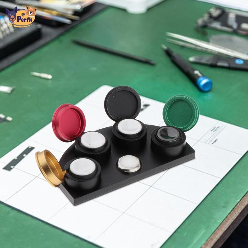 Đồng hồ Giá đỡ cốc dầu 4 món Phụ kiện đa chức năng Có thể tái sử dụng Sửa chữa thực tế
