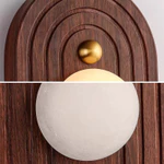 AIMI Đèn Tường LED Sắt Đá Cẩm Thạch Đèn Trang Trí Gia Đình Phòng Khách Phòng Ngủ Văn Phòng Đèn Tường Aistle Cầu Thang Đèn — ảnh 8