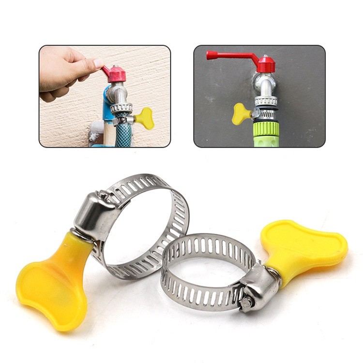 Cổ Dê Inox Chống Gỉ – Có Vặn Nhựa Tiện Lợi – Dễ Dùng Không Cần Tô-Vít