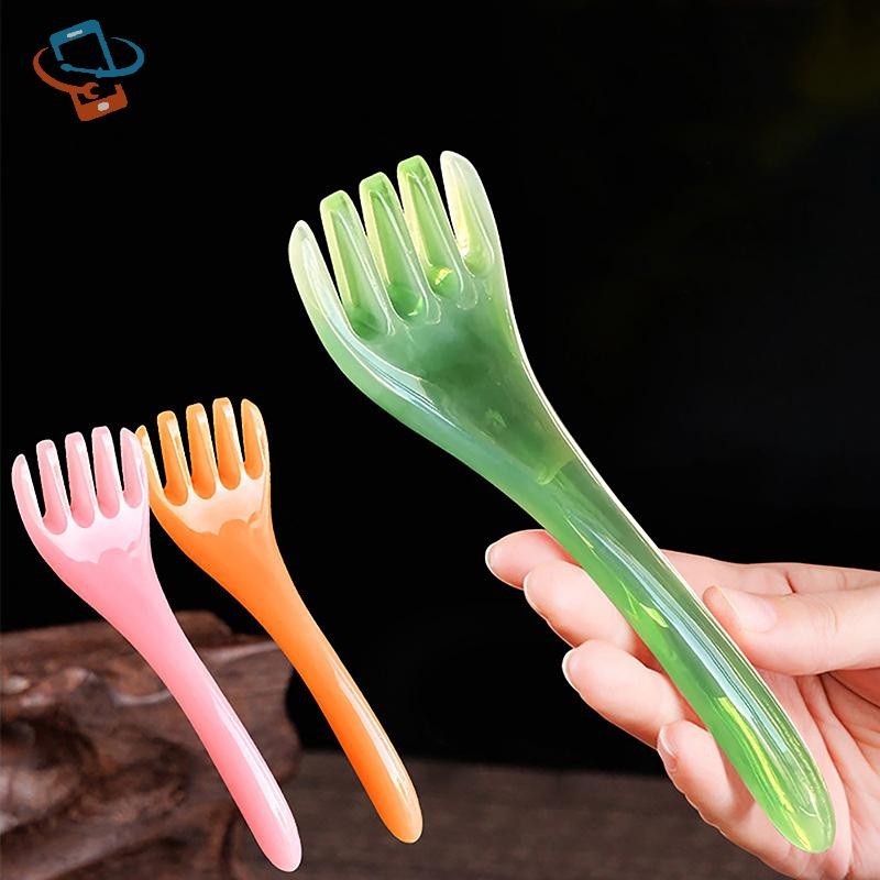 [DTA] 1 Máy Tính Da Đầu Gua Sha Cho Cơ Thể Cổ Chân Massage Máy Mát Xa Châm Cứu Điểm Bấm Massage Dụng Cụ VN