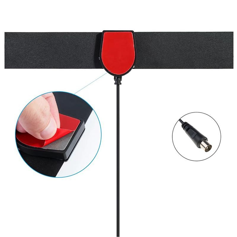 Tmoy Ăng Ten Phạm Vi 25 Dặm TV Kỹ Thuật Số HD 4K Antena Kỹ Thuật Số Trong Nhà HDTV Hỗ Trợ 1080p TCM