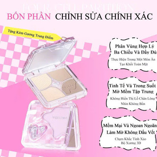 [NEW] Bảng Phấn Bắt Sáng Và Tạo Khối VEECCI Tự Nhiên Lâu Trôi Chống Nước 8.6g Bản Mới