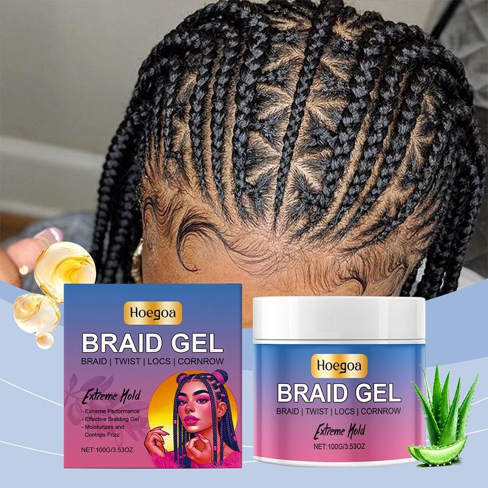 Gel Tạo Kiểu Tóc Nourishes Dưỡng Ẩm Và Duy Trì Luster Chăm Sóc Tóc Bím Tạo Kiểu Tóc B3h6