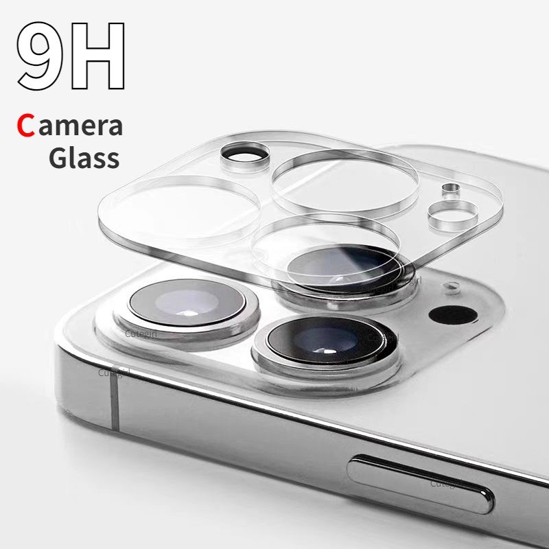 Camera sau Vòng bảo vệ ống kính trong suốt Thích hợp cho IPhone 16E 16 15 14 13 12 11 Pro Max 12 13 Mini 14 15 16 Plus
