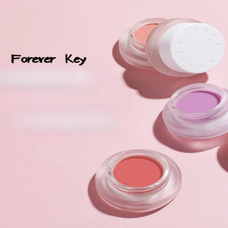 ForeverKey Blush Dán Bùn Trang Điểm Khỏa Thân Màu Đơn Tự Nhiên Nổi Bật Sáng Xanh Tím Hơi Say Ba Chiều Bùn Blush