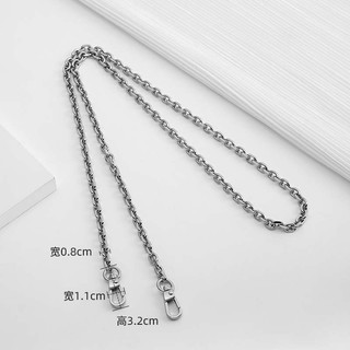 Phụ kiện dây xích túi phù hợp cho Patricia Visetos WOC, thay thế dây xích túi, sửa đổi dây đeo chéo mỏng bằng kim loại, phụ kiện sửa đổi túi cao cấp