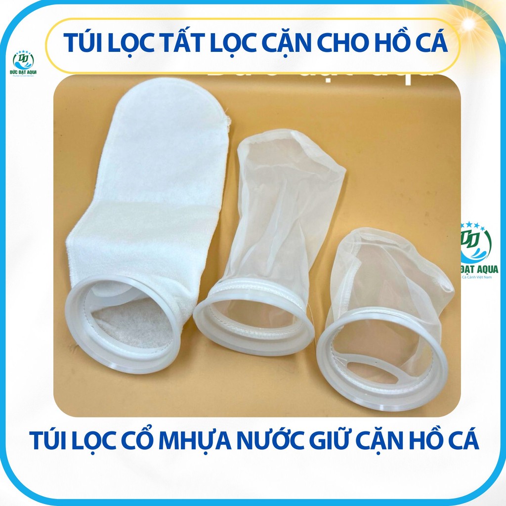 Túi lọc cổ nhựa tất lọc cặn cho hồ cá cảnh, thủy sinh,cá biển thế hệ mới hàng kỹ 2