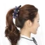 Kẹp chuối FANSIN, Kẹp xoắn phong cách cổ điển thủ công, Kẹp đuôi ngựa chống trượt hoa hồng thanh lịch thời trang dành cho nữ