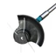 CAST 1 Cái Đầu Tông Đơ Dây, Dây Điện Weed Eater Đầu Thay Thế, Thép Bền 5.5 Mm Weed Wacker Đầu Cho Tông Đơ Cỏ Không Dây