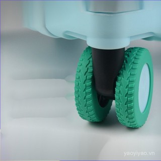 Vỏ bảo vệ bánh xe hành lý Vỏ bảo vệ bánh xe silicon, giảm tiếng ồn, giảm rung, vỏ bảo vệ lốp hành lý