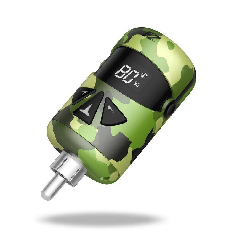 Ez Portex Gen 3 Máy Xăm Hình Xăm Không Dây Nguồn Pin 1100mAh Đầu Nối RCA Cho Súng Xăm Cung Cấp Điện