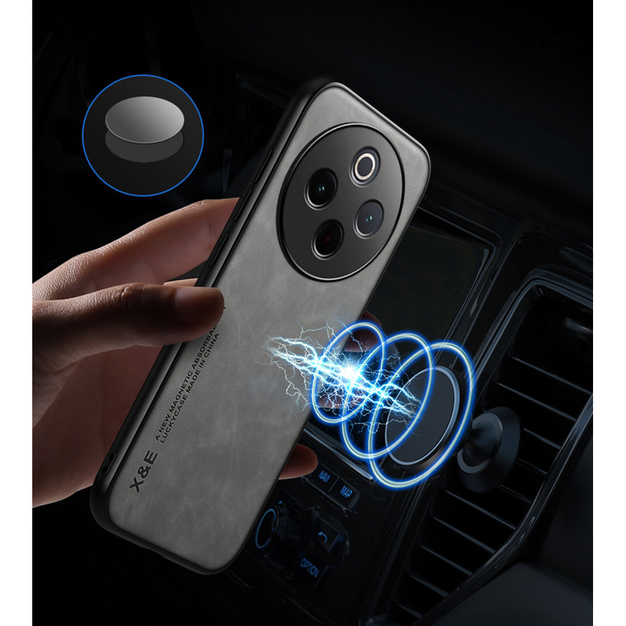 Dành cho Vivo Y300 Pro Vỏ TPU mềm sang trọng mới Vỏ da chống sốc