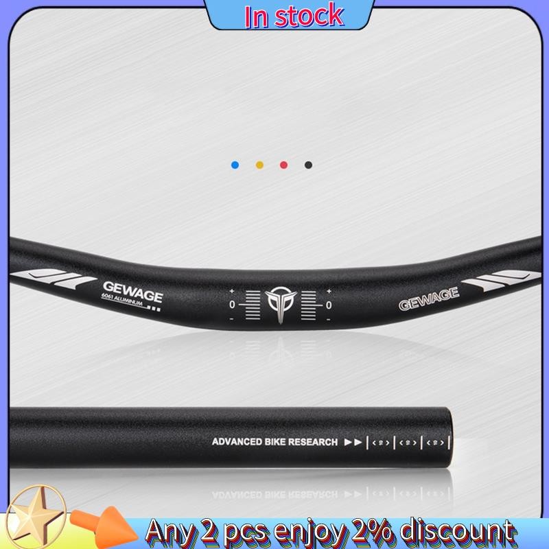 Còn hàng-GEWAGE 31.8Mm Tay Lái Xe Đạp 780Mm Thanh Nâng Xe Đạp Hợp Kim Nhôm Leo Núi Gấp Tay Lái Xe Đạp Phần Đi Xe Đạp