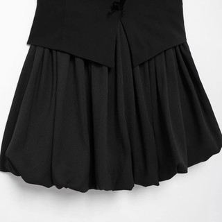 Đầm Zara made in Morocco mini cổ yếm dáng xòe