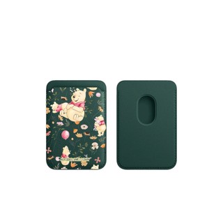 Hoa Winnie the Pooh Họa Tiết Ví Điện Thoại Thích Hợp Cho Iphone 15 16 16promax 14 13 12 Ví Đựng Thẻ Điện Thoại