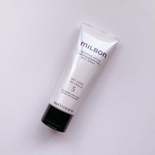 Sáp tạo kiểu và tạo cảm giác ướt tóc Milbon Wet Shine Gel Cream 5 150g [ TN ]