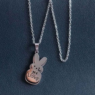 Lil-Peep Necklace Stainless Steel Rapper Pendant for Young Singer Fans