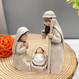 Bộ máng cỏ Giáng sinh Chúa Giêsu sinh tượng Công giáo Kitô giáo Đức Thánh Cha Mẹ Thánh Con đồ trang trí quà tặng antirtvn