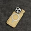 Ốp điện thoại chống rơi túi khí bốn góc cho iPhone 16 15 14 13 Pro Max Vỏ từ tính Bán trong suốt Sơn phủ hai mặt IML Bảo vệ mặt sau cứng