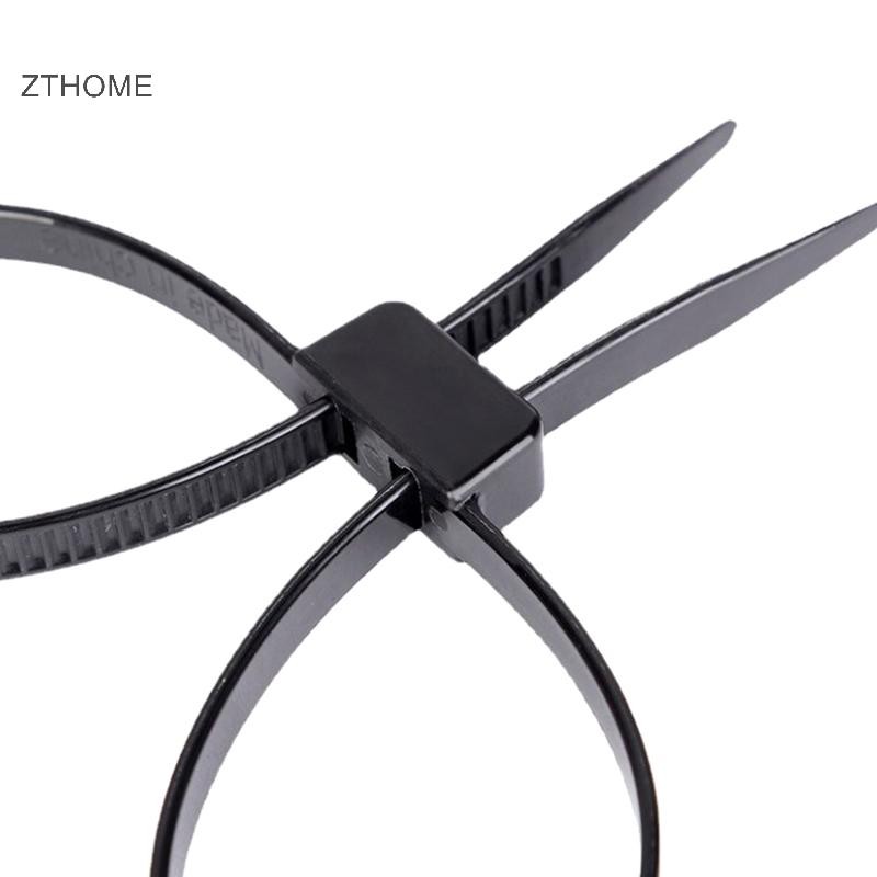 Zthome Flex Cuffs Nhựa Nylon Dùng Một Lần Zip Tie Toughness Cable Handcuff Public Security Thi Hành Làm Vườn HOT