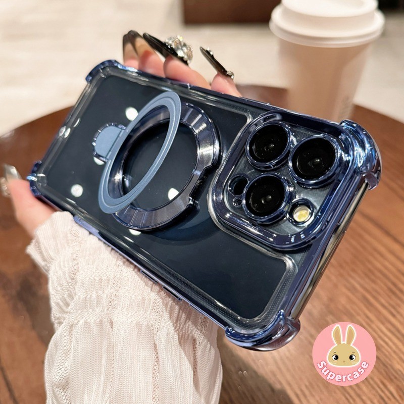 Ốp điện thoại chống sốc mạ từ tính sang trọng cho Google Pixel 10 9 8 7 Pro XL 9A 8A 7A GooglePixel10 GooglePixel9 GooglePixel8 Vỏ bảo vệ gia cố