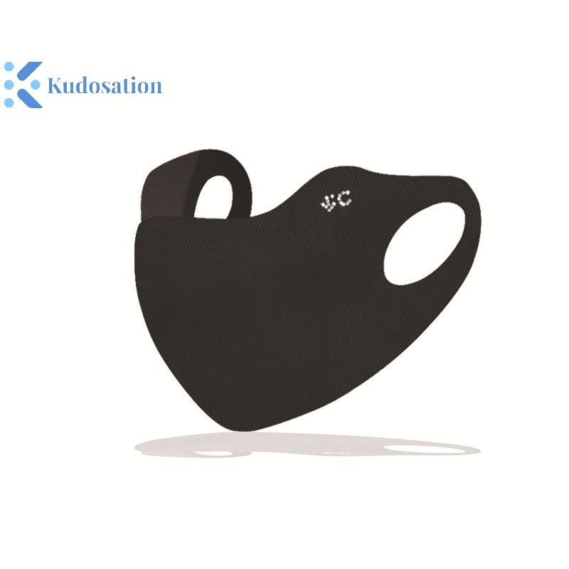 Kudosation UPF50 + Chống tia cực tím Mặt nạ axit Hyaluronic có thể giặt được Chạy bộ ngoài trời Đi xe đạp Thể thao Mặt nạ chống nắng