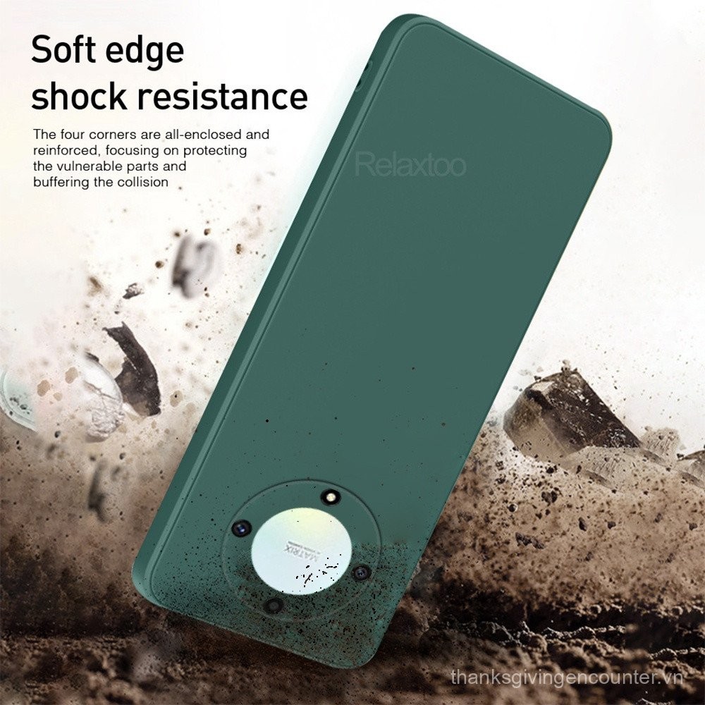 Ốp lưng silicone lỏng TPU chống sốc cho Honor X9C/X9a 5G/X9b/X8b/X7A/X7b/X8a/X9C 2024, bảo vệ camera siêu mỏng