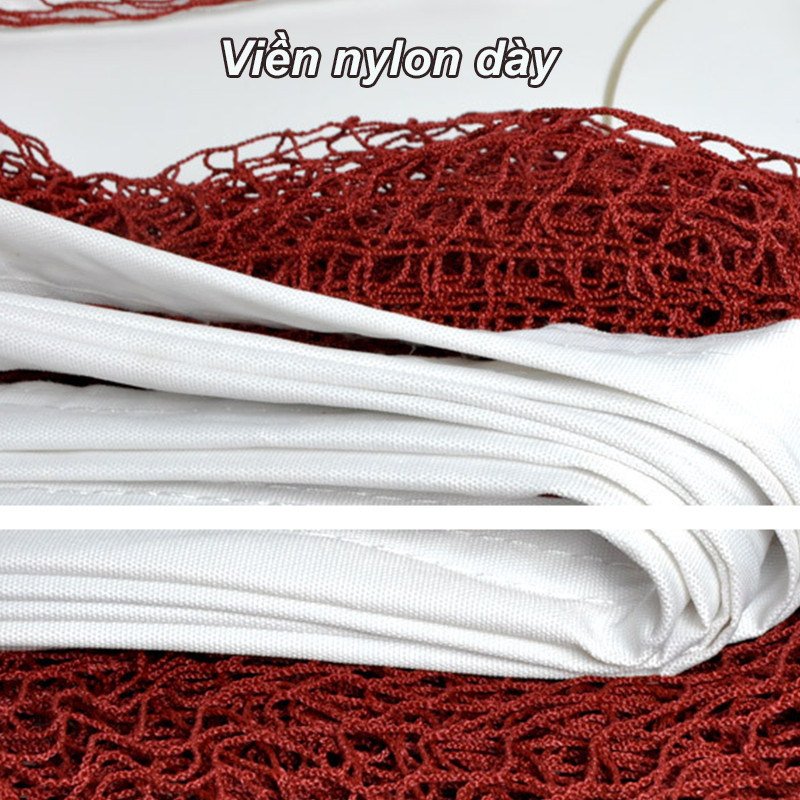 Lưới Cầu Lông Chất Lượng, Dùng Cho Tập Luyện - Thi Đấu,Lưới Đánh Cầu Lông Di Động Tiện Dụng