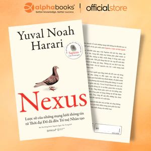 Sách - NEXUS (Bìa cứng) - Lược sử của những mạng lưới thông tin từ Thời đại Đồ đá đến Trí tuệ nhân tạo (Omega Plus)