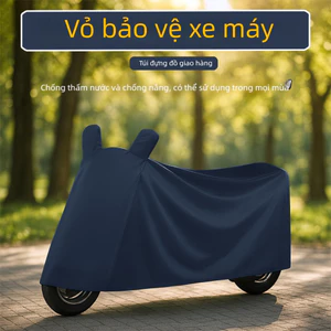 bạt phủ Xe Máy ngoài trời chất liệu vải dù Oxford Bảo vệ khỏi mưa và nắng.cao cấp Bạt che xe máy điện