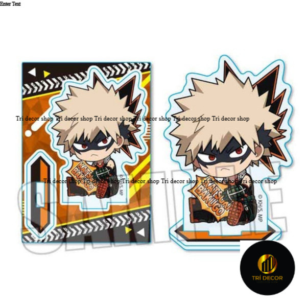 Mô hình Standee Gyugyutto Mini Stand My Hero Academia Học Viên Anh Hùng Anime Kèm Đế Màu Phụ kiện trang trí để bàn