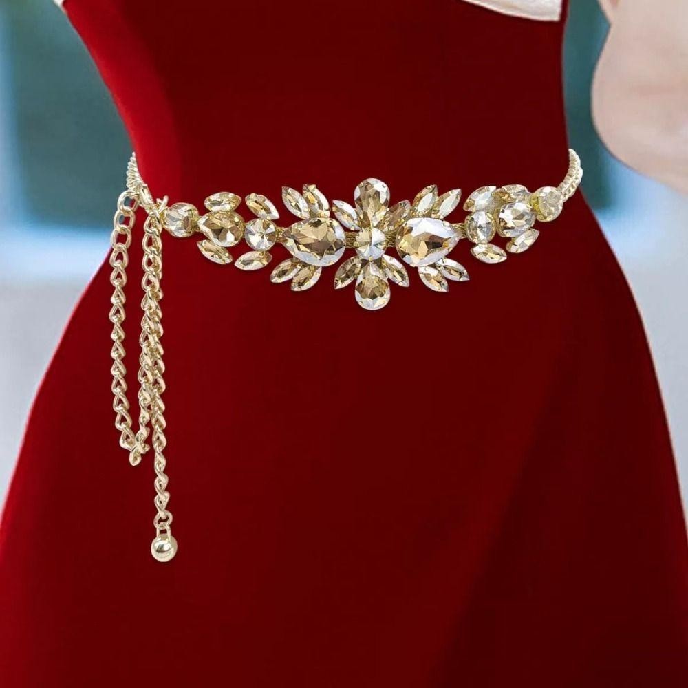 Dây Xích Eo HAPPYNOOK, Dây Xích Bụng Phụ Kiện Eo Cao Cấp, Dây Xích Hông Bướm Thanh Lịch Đa Năng Thời Trang Cho Nữ