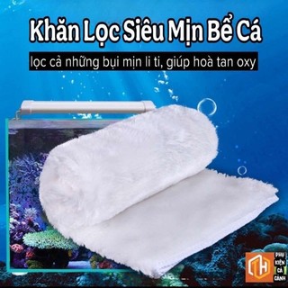 Túi lọc hồ cá - Thảm lọc hồ cá cao cấp, lọc mịn  trả lại nguồn nước trong cho hồ cá cảnh 12x27cm